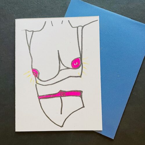 You Light Up My Tits Card