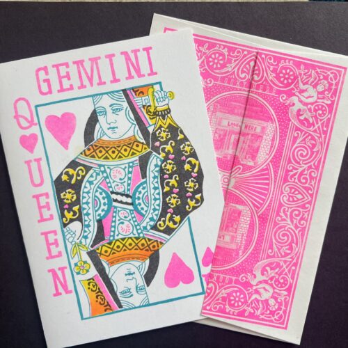 Gemini (Astrology Greeting Card)