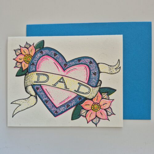 Dad card by Sarah Wisby