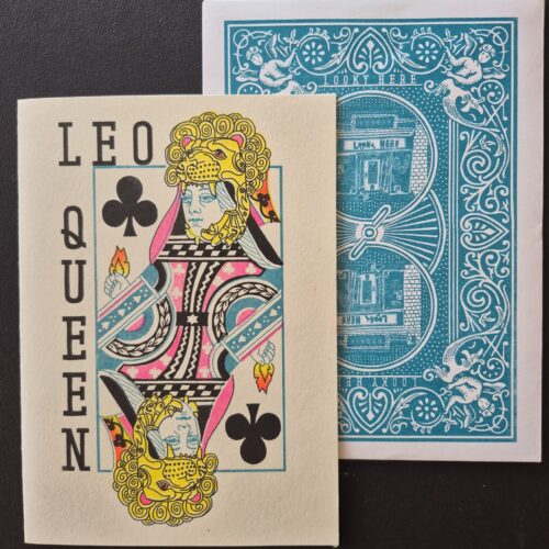 Leo Queen Card
